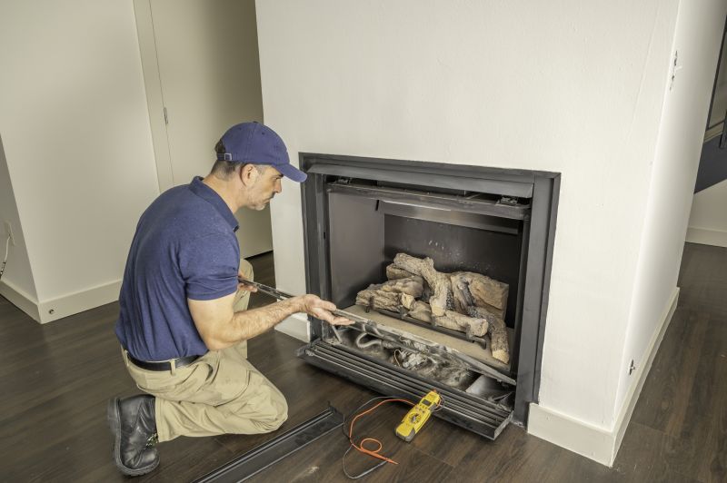 Properly Maintained Fireplace